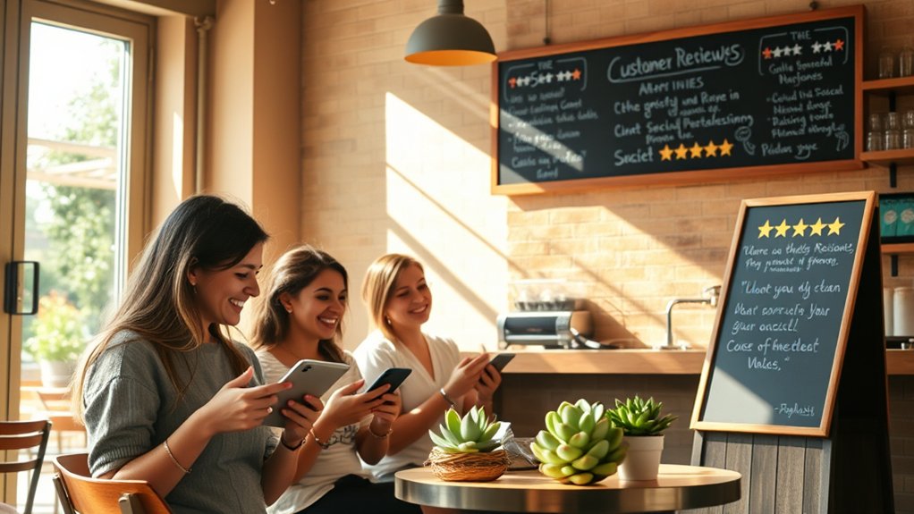 local customers through social proof